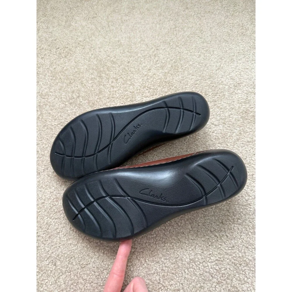 Clarks Womens Ashland Bubble Loafers Womens 8 Ortholite Comfort Casual Loafer